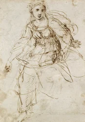 Allegorisch Figuur van Theologie